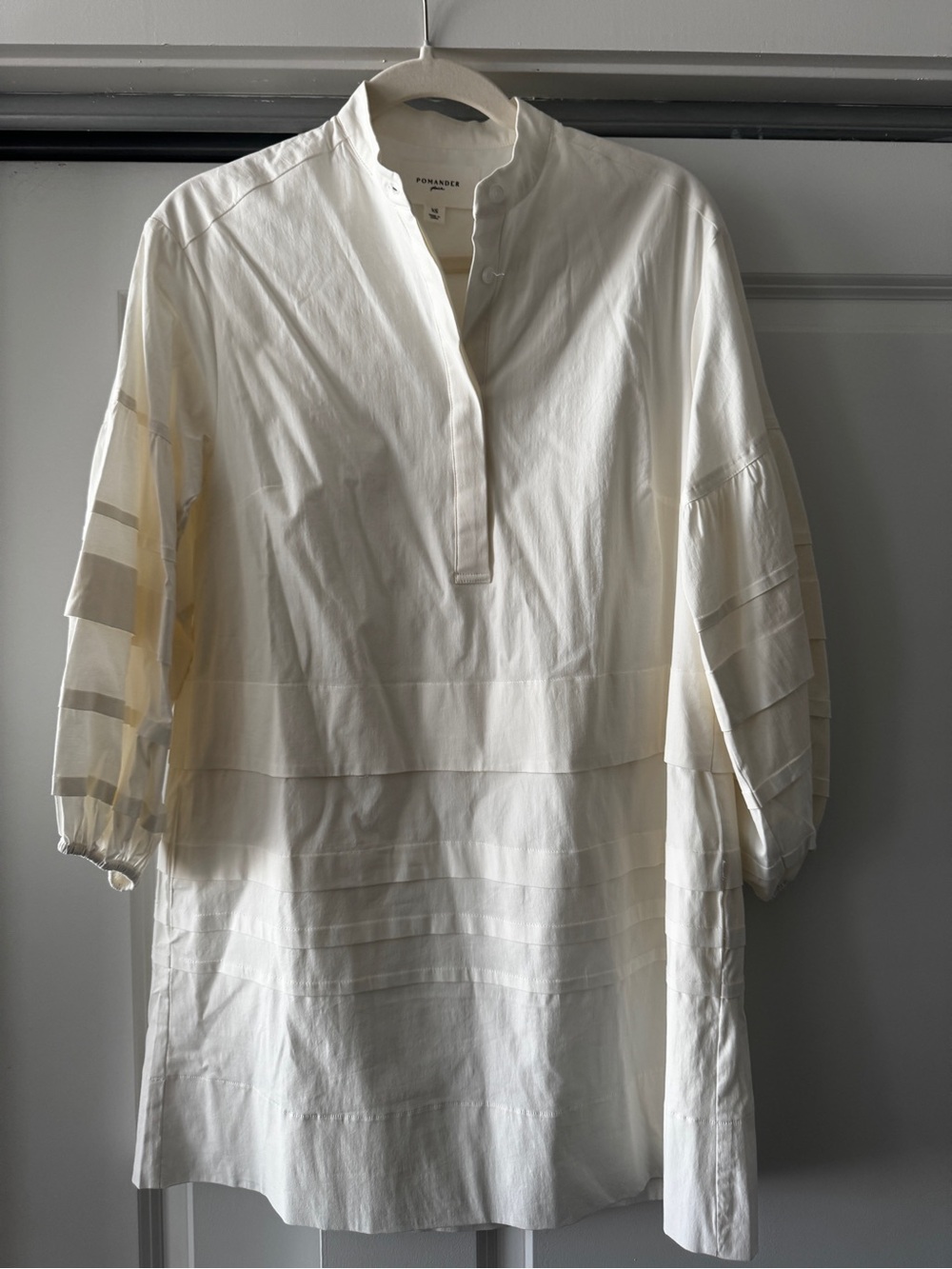 NWOT Tuckernuck Cream Long Sleeve Tunic Dress